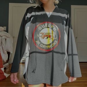 Vintage Men’s Size S Hockey Jersey. Guelph Jr. Gryphons.